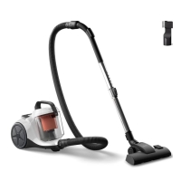 Philips Bagless Vacuum Cleaner Series 1000, 750W, Dust Container 1.3L, Weight 3.5kg, Super Clean Air, White