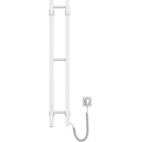 ARDESTO Elina Eco Electric Towel Warmer, 160x1000mm, Button, Steel, White