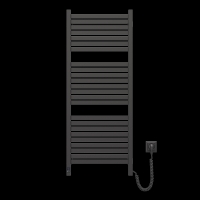 Navin Avangard X electric towel warmer, 1200x480x71mm, Wi-Fi, steel, black moire, right connection