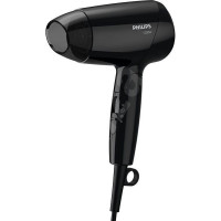 Philips EssentialCare Travel Hair Dryer, 1200W, 3 settings, cool shot, black