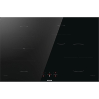 Gorenje Induction Hob, 80cm, PowerBoost, TouchControl, Bridge Function, Black