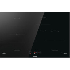 Варочная поверхность Gorenje индукционная, 80см, PowerBoost, TouchControl, сочетание конфорок, черный