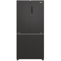 Haier Multi-Door Refrigerator, 181.5x83.3x65, Fridge-311L, Freezer-156L, 4-Door, A+, NF, Inv., Display, Black