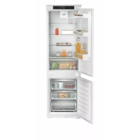 Liebherr Built-in Refrigerator with Bottom Freezer, 177x54.1x54.5, Fridge-182L, Freezer-69L, 2-door, A++, No Frost, Internal Display, White