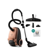 Gorenje Bagged Vacuum Cleaner, 850W, Dust Container - 3L, HEPA, Telescopic Tube, Bronze