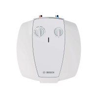 Electric water heater BOSCH compact Tronic 2000 T Mini, 15L, 1.5kW, under-sink mount, mech. control, B, white