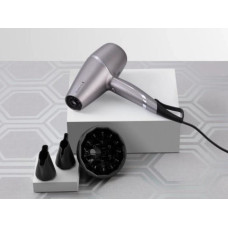 Фен Remington ProLuxe You Adaptive, 2400Вт, 3 режими, дифузор, іоніз-я, хол. обдув, турбо режим, сірий