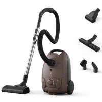 Electrolux Bagged Vacuum Cleaner, 650W, 3L, HEPA11, s-bag, 4 nozzles, brown