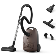 Пилосос Electrolux мішковий, 650Вт, 3л, HEPA11, s-bag, 4 насадки, коричневий