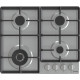 Gorenje gas hob, 60cm, cast iron, stainless