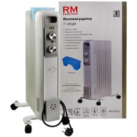 Oil Heater Stanley RM Electric, 15m2, 1500W, Mech. Control, 7 Sections, Humidifier, White