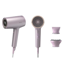 Фен Philips 7000 Series, 1800Вт, 2 режими, дифузор, іоніз-я, хол. обдув, фіолетовий