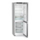 Liebherr Refrigerator with Bottom Freezer, 185.5x59.7x67.5, Fridge-225L, Freezer-94L, 2-Door, D, NF, Internal Display, Grey