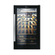 Candy Wine Refrigerator, 84.5x49x55, Refrigerator Compartment - 118L, Zones - 1, Bottles - 41, ST, Display, Black
