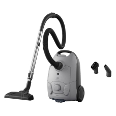 Пилосос Electrolux мішковий, 650Вт, 3л, HEPA12, s-bag, 2 насадки, сірий