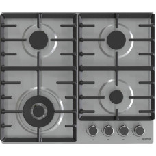 Варильна поверхня Gorenje газова, 60см, чавун, нерж