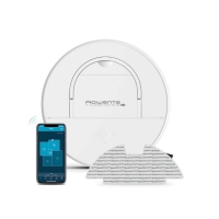Rowenta X-Plorer S130AI Animal & Allergy Robot Vacuum Cleaner, 2700Pa, h=8cm, 0.5L, dust bin 0.15L, up to 120min runtime, white