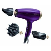 Remington Your Style Hair Dryer, 2300W, 3 Modes, Diffuser, Root Boost Attachment, Ionic, Cool Shot, Purple