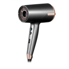 Фен Remington One, 2000Вт, 8 режимів, дифузор,чохол,іоніз-я, хол. обдув, термо-сенсор, сірий