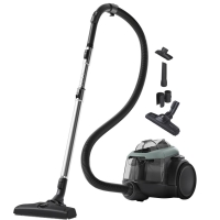 Electrolux Canister Vacuum Cleaner, 700W, 1.6L Dust Container, HEPA12, 4 Nozzles, Green