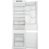 Hotpoint built-in refrigerator with bottom freezer, 193.5x54x54, fridge-212L, freezer-68L, 2-door, A+, NF, inv., zero zone, white