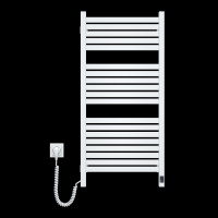 Navin Avangard X Electric Towel Warmer, 1000x480x71mm, Wi-Fi, Steel, White, Left Connection