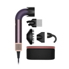 Фен Dyson HD17 Supersonic R Jasper/Plum, 1700Вт, 3 режими, іонізація, хол. обдув, 5 насадок, фіолетовий