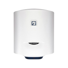 Водонагреватель электр. Ariston круглый BLU1 R PL DRY, 50л, 1,5кВт, сухой тен, мех. кер-ния, C, Италия, белый