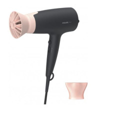 Фен Philips 3000 Series, 2100Вт, 3 режими, іонізація, хол. обдув, чорно-рожевий