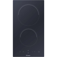 Candy electric ceramic hob, 30cm, domino, black