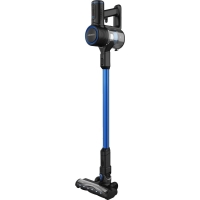 ARDESTO Cordless Vacuum Cleaner, 32W, Dust Bin 0.6L, Up to 60min Run Time, HEPA, Turbo Brush with LED, Black-Blue