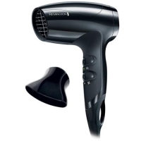 Remington Compact Travel Hair Dryer, 1800W, 3 Modes, Eco Mode, Black