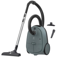 Electrolux Bagged Vacuum Cleaner, 750W, 3.5L, HEPA12, s-bag, 3 Nozzles, Green