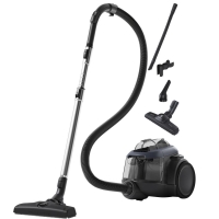 Electrolux canister vacuum cleaner, 700W, dust container 1.6L, HEPA12, 4 nozzles, blue