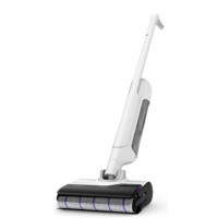 Rowenta X-Clean 10 Cordless Wet/Dry Vacuum Cleaner, 200W, Dust Bin 0.67L, Water Tank 0.79L, Up to 60 min Runtime, 4.15kg, HEPA, White