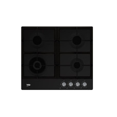 Варочная поверхность Beko газовая, 60см, чугун, черный
