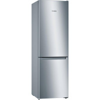 Bosch bottom-freezer refrigerator, 176x60x65, fridge-192L, freezer-87L, 2-door, A++, NF, SS