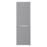 Beko Refrigerator with Bottom Freezer, 186x60x67, Fridge-215L, Freezer-109L, 2-Door, A++, NF, Stainless