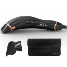 Фен Rowenta Ultimate Experience Air Motion, 1300Вт, 3 режими, насадка-гребінець, кейс для зберігання, іоніз-я, хол. обдув, чорний