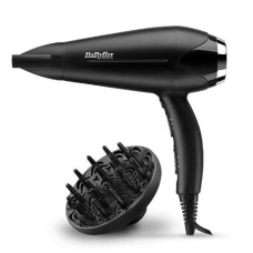 Фен Babyliss Turbo Smooth, 2200Вт, 3 режими, дифузор, іоніз-я, хол. обдув, чорний