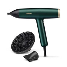 Фен Babyliss Air Power Pro, 1700Вт, 3 режими, дифузор, іоніз-я, хол. обдув, зелений