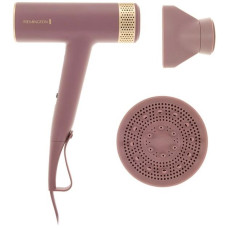 Фен Remington AIRvive, 1600Вт, 3 режими, дифузор, іоніз-я, хол. обдув, фіолетово-золотий