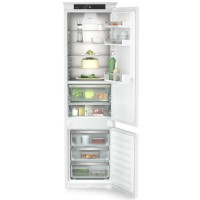 Liebherr Built-In Refrigerator with Bottom Freezer, 193.8x54.1x54.5, Fridge-202L, Freezer-70L, 2-Door, D, No Frost, Internal Display, BioFresh, White