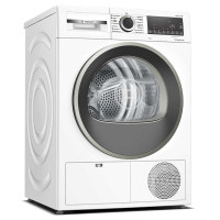 Bosch Heat Pump Tumble Dryer, 9kg, A++, 60cm, Display, White