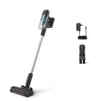 Philips 3000 Series Cordless Vacuum Cleaner, dust cap 0.27L, runtime up to 60min, weight 1.5kg, turbo mode, gray