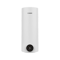 Electric water heater BOSCH round slim Tronic 4000T, 50L, 1.5kW, dry heater, vertical mounting, electric control, B, white