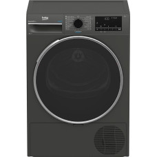 Сушильна машина Beko тепловий насос, 8кг, A++, 60см, дисплей, підсвітка барабану, сірий