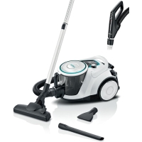 Bosch container vacuum cleaner, 550W, dust container 2.4L, ULPA 15, white