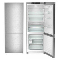 Liebherr Refrigerator with Bottom Freezer, 201.5x74.7x67.5, Fridge-346L, Freezer-128L, 2-door, A++, NF, internal display, grey