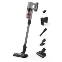 Electrolux Cordless Vacuum Cleaner, Dust Cap. 0.3L, Run Time up to 40min, Weight 2.2kg, HEPA12, AutoMode, 5 Nozzles, Grey